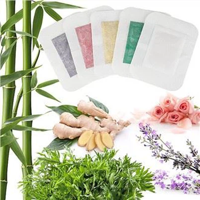 Coussinets de pieds détox nettoyants en profondeur