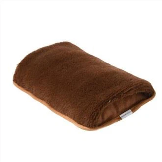 Bouillotte électrique en fausse fourrure