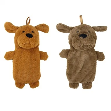 Couverture de jouet en peluche pour sac à eau chaude de 500 ml