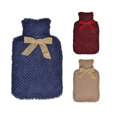 Couverture de bouteille d'eau chaude pelucheuse de nouvelle conception