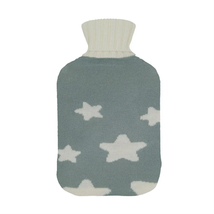 2 liter warm hot water bag knitted covers