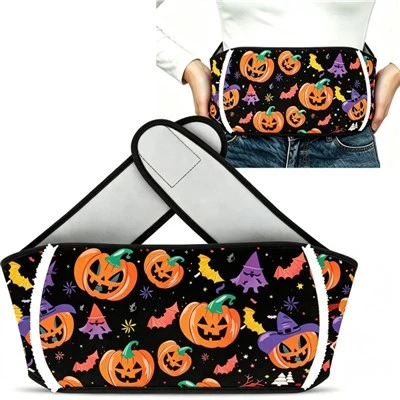 Sac de bouillotte en caoutchouc, ceinture de taille, cadeaux d'Halloween, Holly